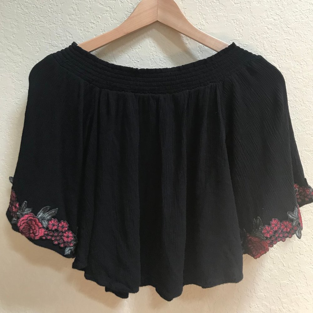 Forever 21 Black Off-the-Shoulder Top